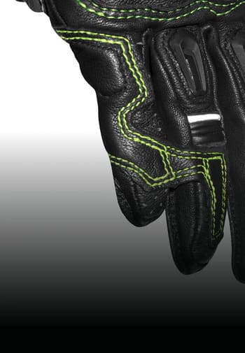 Rynox Storm Evo 3 riding gloves Pinky Finger Bridge